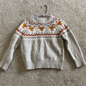Fox sweater - 3T